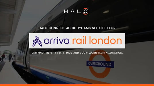 Halo connect bodycams deployed by arriva rail london image