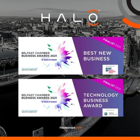 Halo shortlisted for two belfast chamber business awards image