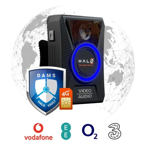 Introducing the halo connect 4g body cam bundle to the uk image