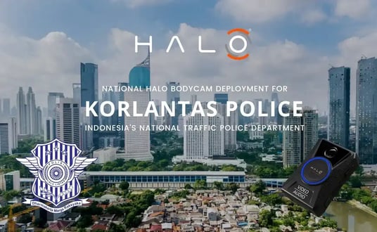 National halo bodycam deployment for korlantas police image